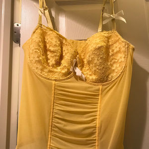 Yellow Bustier